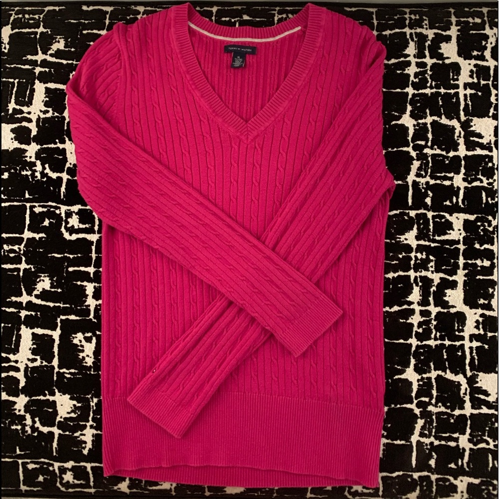 Tommy Hilfiger Pink Sweater